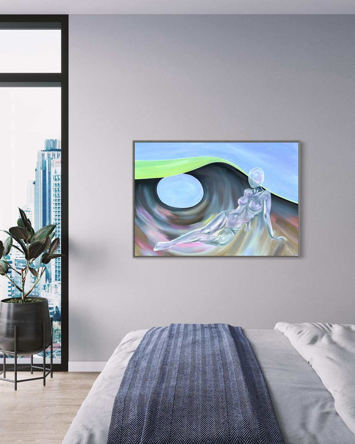 More than meets the eye, 127x88 cm