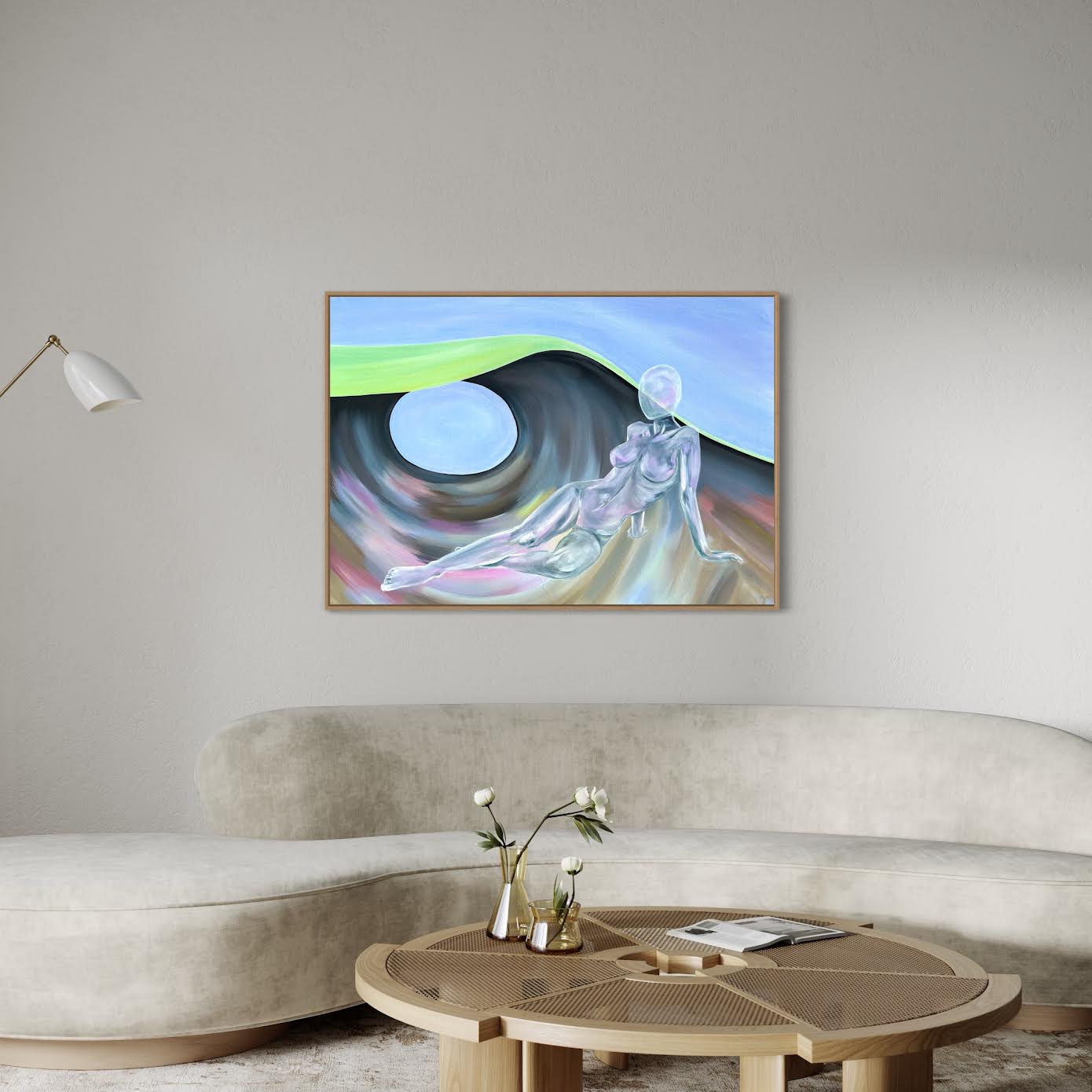 More than meets the eye, 127x88 cm