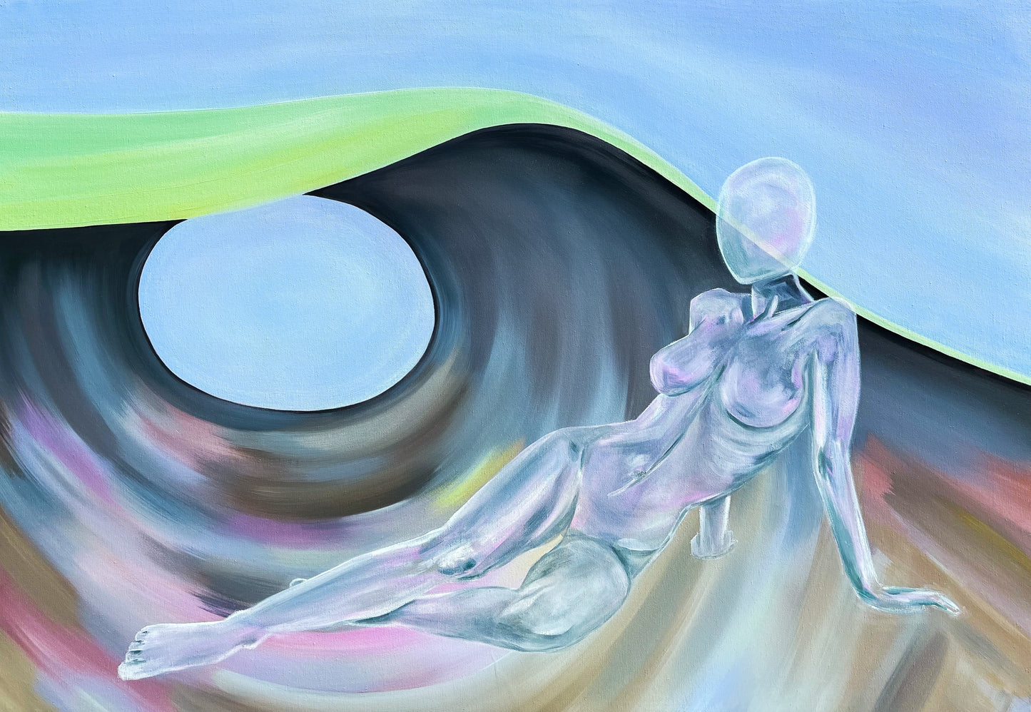 More than meets the eye, 127x88 cm