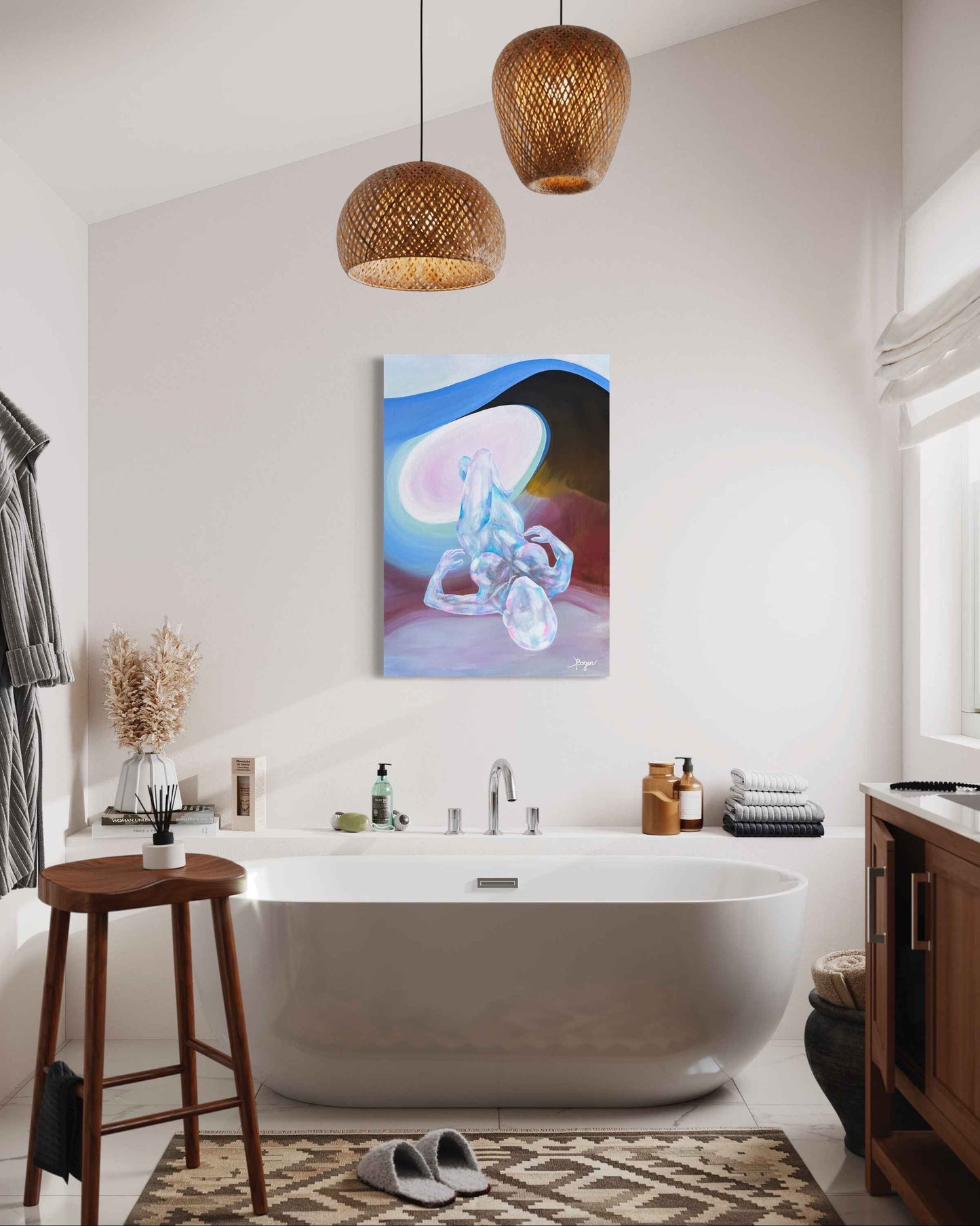 Rebirth, 70x100 cm