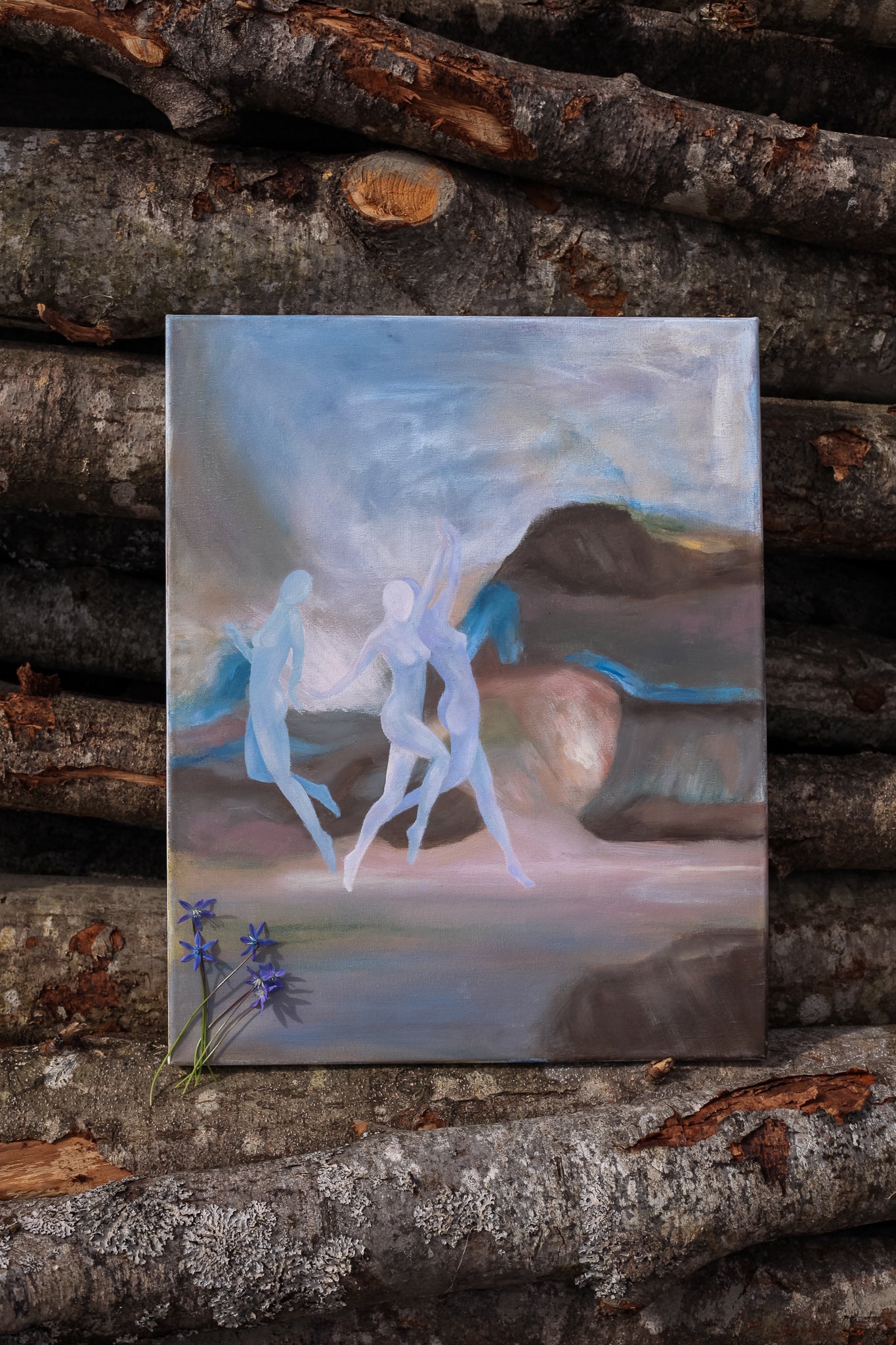 Tanz der Morgenröte 40x50 cm
