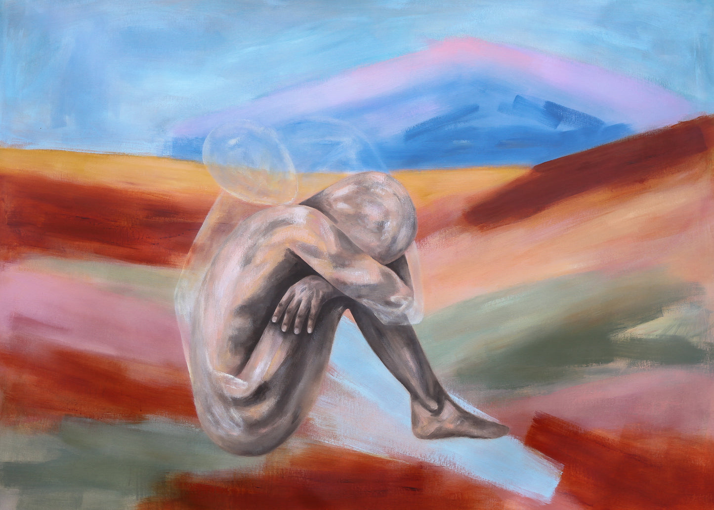 Nunca solo 130x95 cm