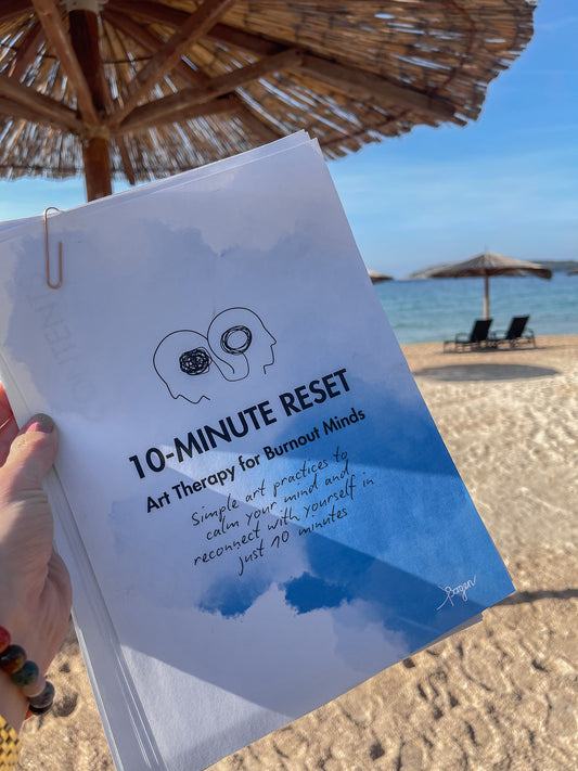 10-Minute Reset: Art Therapy for Burnout Minds