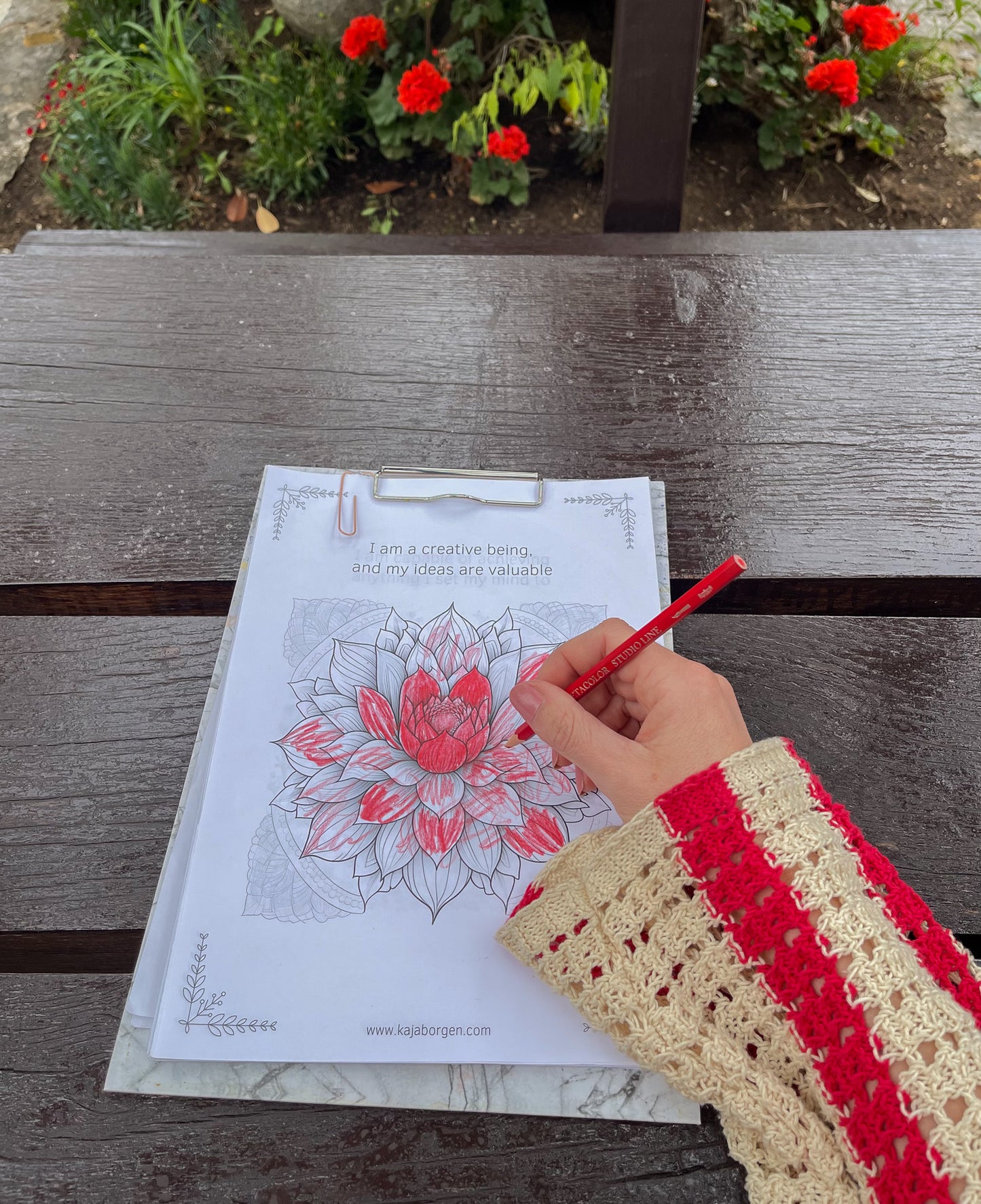 Divine Goddess Coloring Book