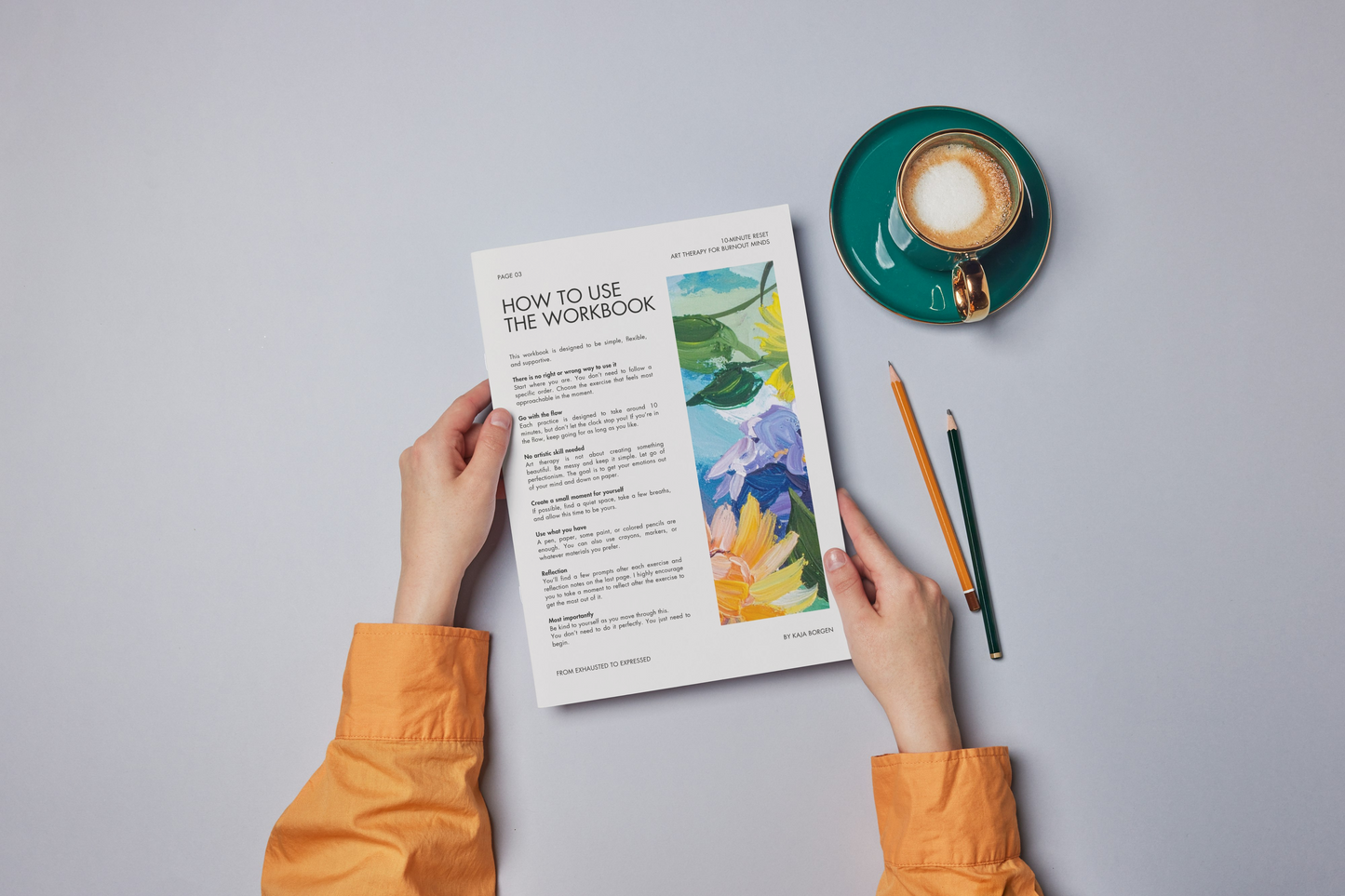 10-Minute Reset: Art Therapy for Burnout Minds