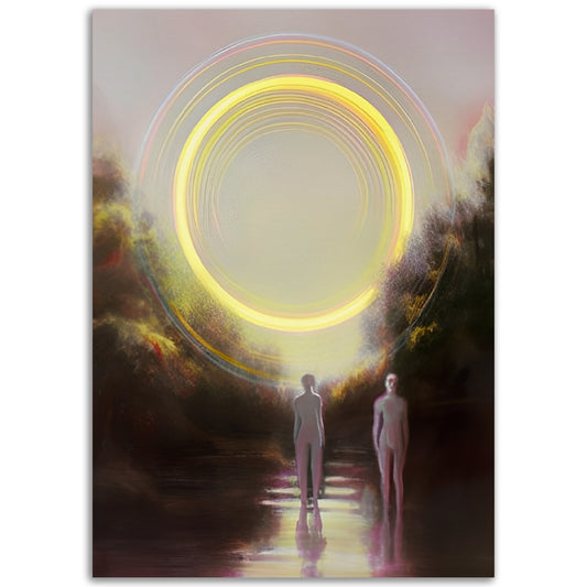 Stargate - Spiritual Art Poster by Kaja Borgen. Discover serenity and inspiration with our spiritual art prints and posters. Elevate your sacred space with unique designs on museum-quality paper. Perfect for spiritual seekers and yogis.​​