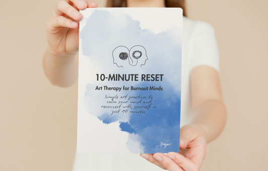 10-Minute Reset: Art Therapy for Burnout Minds